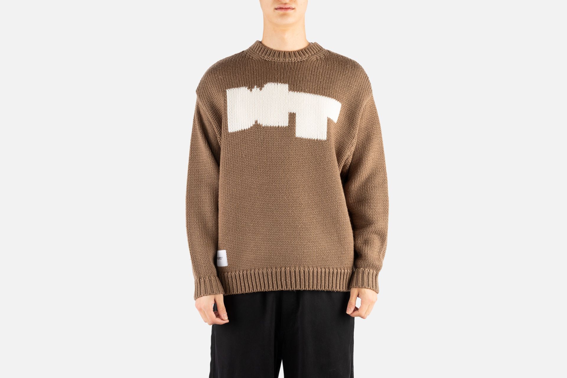 CREW NECK CRE / SWEATER / POLY